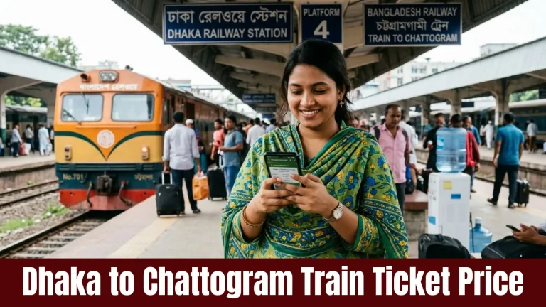 Dhaka to Chattogram Train Ticket Price