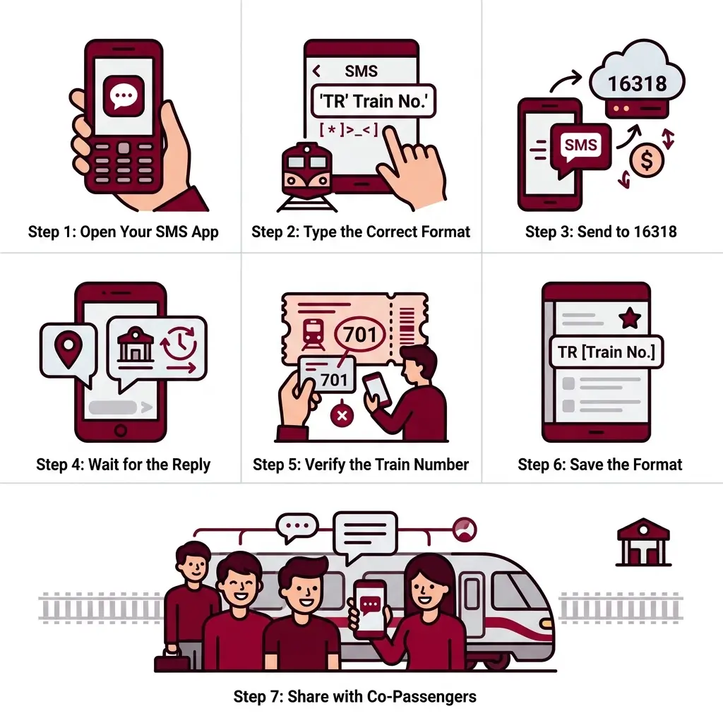 How to Track Bangladesh Railway Trains via SMS