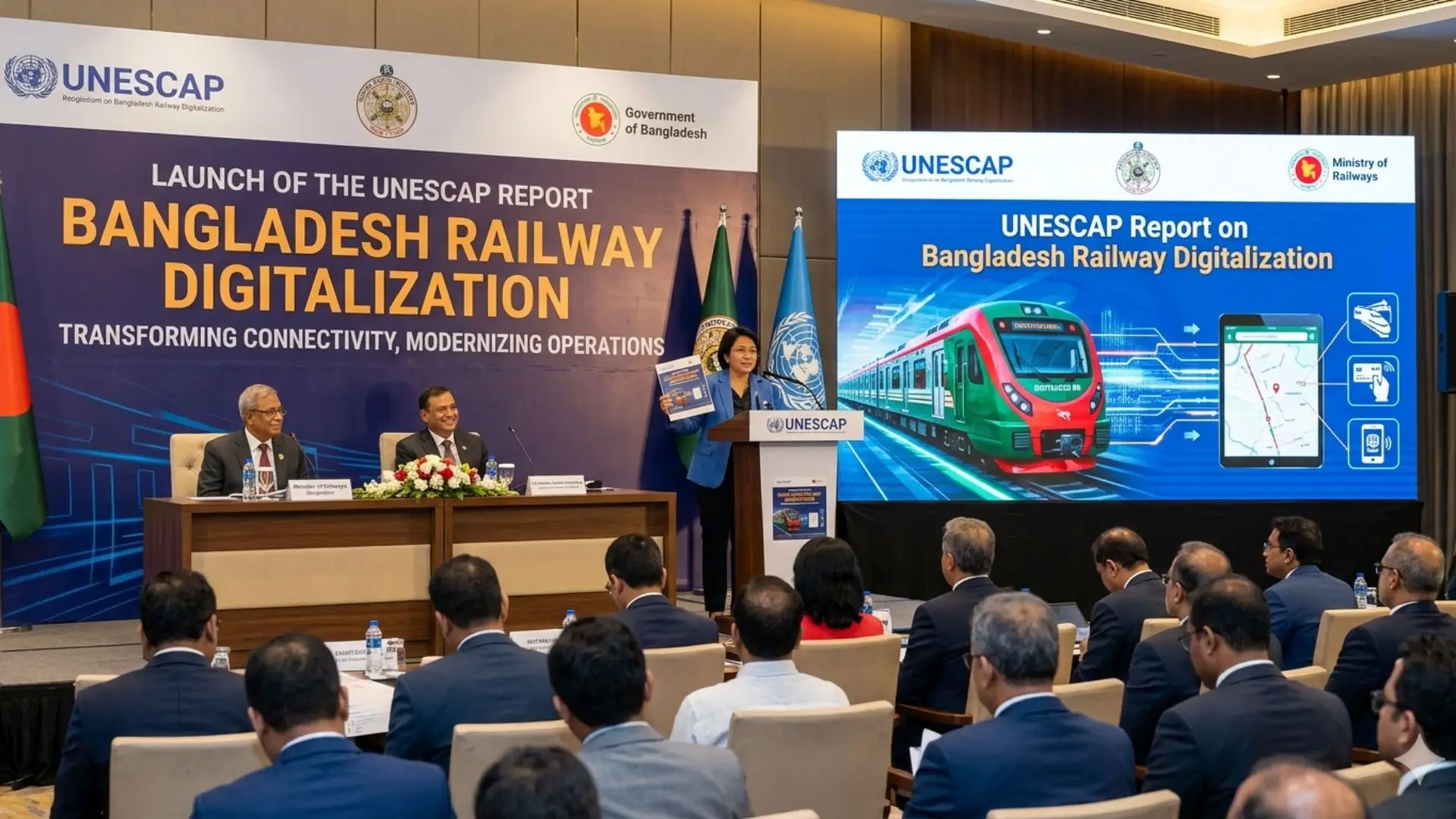 UNESCAP Report on Bangladesh Railway Digitalization