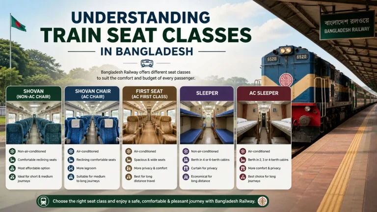 Understanding Train Seat Classes in Bangladesh